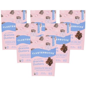 Lil Bucks Chocolate Sea Salt Granola Clusters - Case of 6/6 oz - 1 of 4