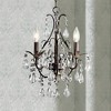 Minka Lavery Walnut Brown Pendant Chandelier 13 3/4" Wide French Crystal Glass 3-Light Fixture for Dining Room House Foyer Kitchen - 2 of 4