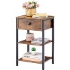 SUGIFT Nightstand Bedside Table Wood End Table - 3 of 3