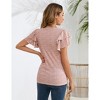 Maternity Tops Women's Flying Stylish T Shirt - 4 of 4