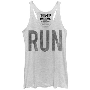 Women's CHIN UP Run Racerback Tank Top - 1 of 3