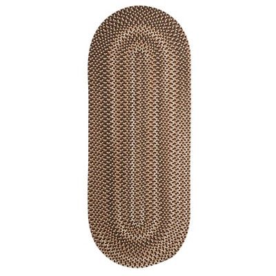 Colonial Mills Charlesgate - Brown 2x7 Runner (Oval) Rug Indoor 75% Polypropylene/25% Wool