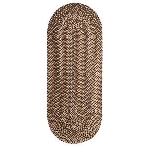 Colonial Mills Charlesgate - Brown 2x7 Runner (Oval) Rug Indoor 75% Polypropylene/25% Wool - 1 of 3