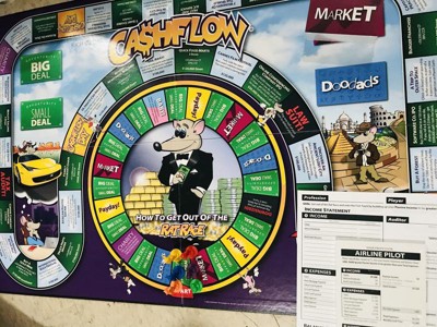 Rich Dad CASHFLOW Strategic Investing & Educational Board Game, 2020 Design