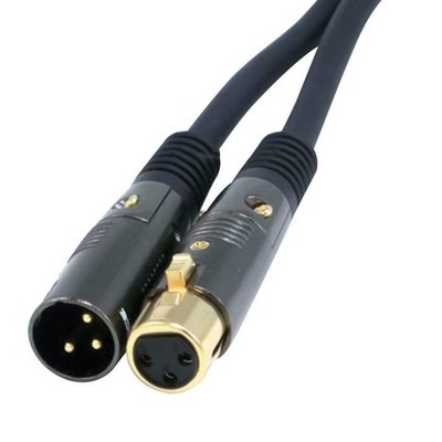 Monoprice XLR Male to XLR Female Cable [Microphone & Interconnect] - 35 Feet | Gold Plated, 16AWG - Premier Series