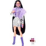Barbie Extra Doll 15 - Purple Fur Purple Boots