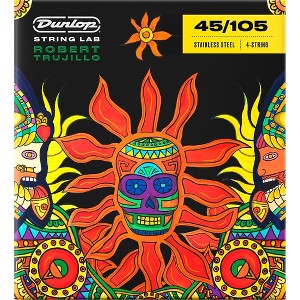 Dunlop Robert Trujillo Stainless Steel 4-String Electric Bass Strings 45 - 105 - 1 of 2