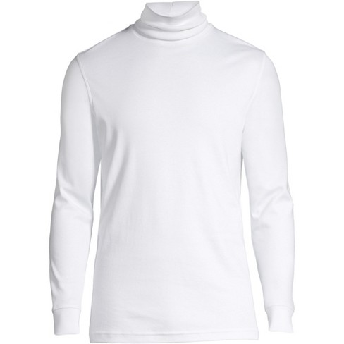 Lands' End Men's Tall Super Soft Supima Turtleneck - Medium Tall