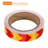 Unique Bargains Arrow Pattern Cars Waterproof Adhesive High Visibility Safety Reflective Tape - 2 of 4