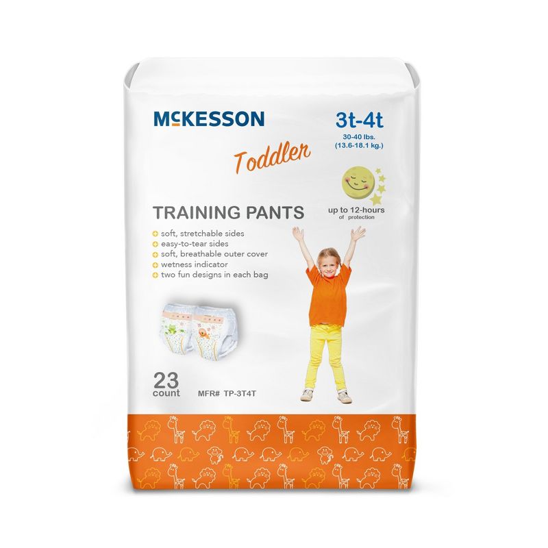 McKesson Toddler Training Pants, Heavy Absorbency - 3T to 4T, 30 to 40 lbs, 23 Count, 2 of 5