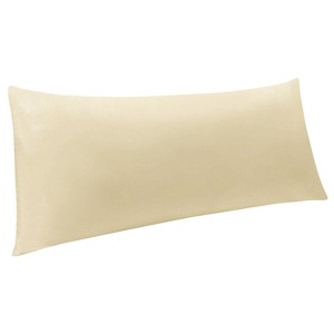 Brushed Microfiber Body Pillowcase, Super Soft Body Pillow Cover with Envelope Closure, 20x54 Inches - NTBAY - 1 of 4
