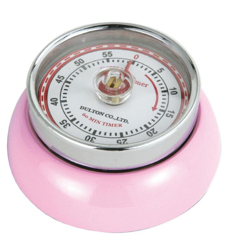 Zassenhaus Magnetic Retro 60 Minute Kitchen Timer, 2.75-Inch, 1 of 2