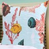 Big Island Reversible Cotton Sham King 20" x 36" Multicolor by Greenland Home Fashion - 2 of 4