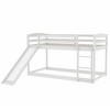 YOOCOZZ Twin over Twin Bunk Bed with Convertible Slide and Ladder - 2 of 4