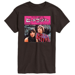 Men's - Sonny and Cher - The Beat Goes On Kanji Short Sleeve Graphic T-Shirt - 1 of 4