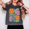 Simply Sage Market Women's Boho Floral Collage Short Sleeve Relaxed Fit Cropped Tee - 2 of 4