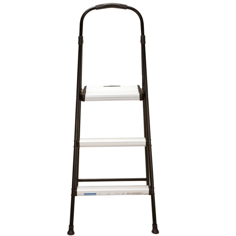 COSCO 3-Step Folding Step Stool with Rubber Hand Grip, 1 of 5