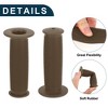 Unique Bargains Bike Handlebar Grips Covers 3.94" Brown 1 Pair - 3 of 4