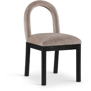Meridian Furniture,Conrad Velvet Dining Chair - 1 of 4