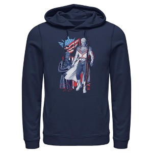 Mens WWE Cody Rhodes Patriotic Pose Lightweight Hoodie - 1 of 4