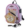 Harry Potter Honey Dukes Cosplay PU Backpack Purse, Wizarding World Shoulder Bag, 10.5 Inch, Faux Leather - 4 of 4