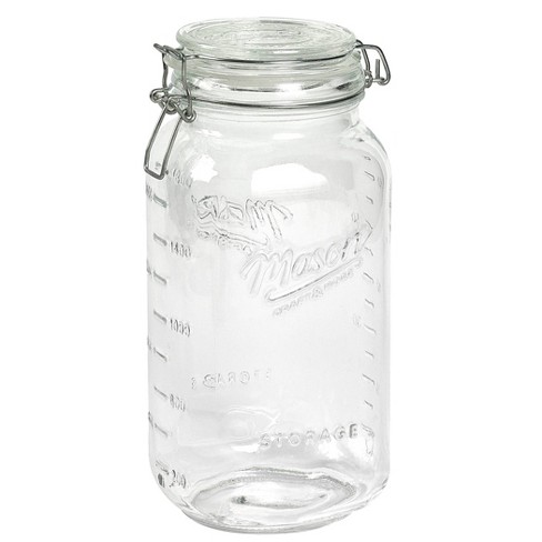 Mason Craft & More Airtight Kitchen Food Storage Clear Glass 3.6 L