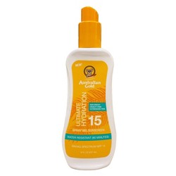 Gold Sunscreen Spray With Bronzer - Spf 15 8 Fl Oz : Target