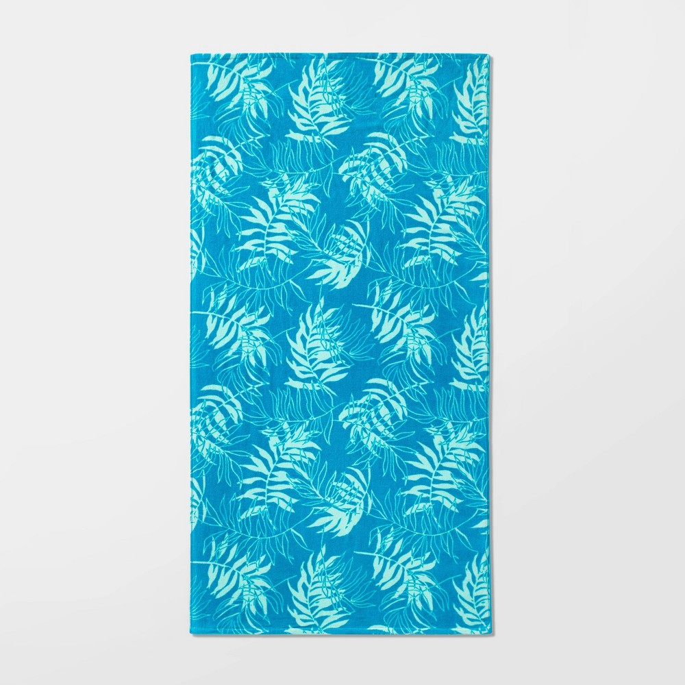 Palm Leaf Beach Towel - Sun Squad™