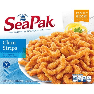 Sea Pak Clam Strips Family Size - Frozen - 20oz