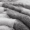 Sapphtopaz 2 PCS/3 PCS Ombre Shaggy Faux Fur Comforter Set,Bed Set with 1 Comforter,1 Sham,Bedding Set Machine Washable - 4 of 4
