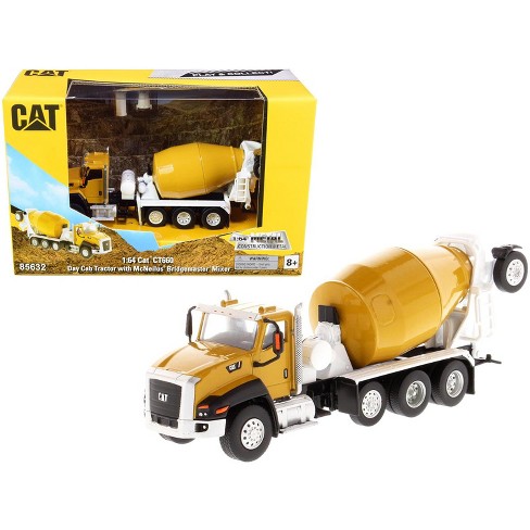 Cat Caterpillar Ct660 Day Cab Tractor W mcneilus Bridgemaster Concrete Mixer play Collect 1 64 Model By Diecast Masters Target