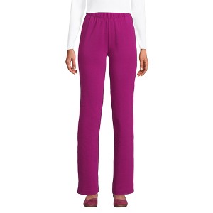 Lands' End Women's Sport Knit High Rise Pants - 1 of 3