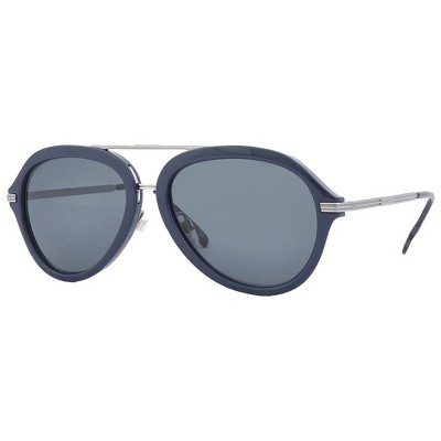 Burberry BE 4377 403487 Mens Pilot Sunglasses Blue 58mm