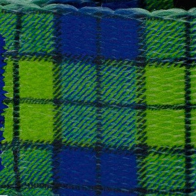 blue and green plaid