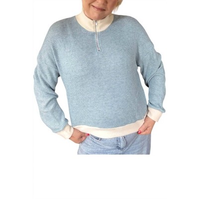 Women's Sierra Waffle Knit Top - BOMBOM
