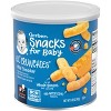 Gerber Lil' Crunchies Mild Cheddar Baked Corn Baby Snacks - 1.48oz - image 3 of 4