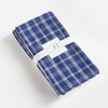 Plum & Post Barclay Butera Oakwood Plaid Cotton Handwoven Dinner Napkins Set of 4 - 3 of 4