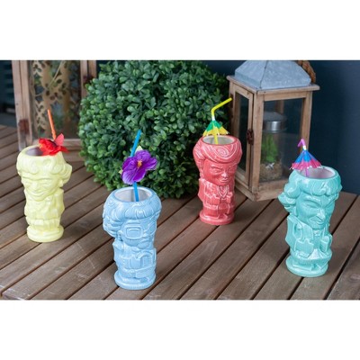 Beeline Creative Geeki Tikis The Golden Girls Ceramic Mugs | Set of 4, image 6 of 7 slides