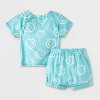 Grayson Mini SS Shorts Set - Check - 2 of 4