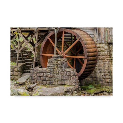 12" x 19" Grist Mill Fall 3 by Galloimages Online - Trademark Fine Art