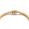 Guili Sterling Silver Tennis Bracelet with Square CZ in White, Blue, or Gold, Available in Sizes 2.5, 3, and 4—Classic, Luxurious, and Timeless. - 3 of 4