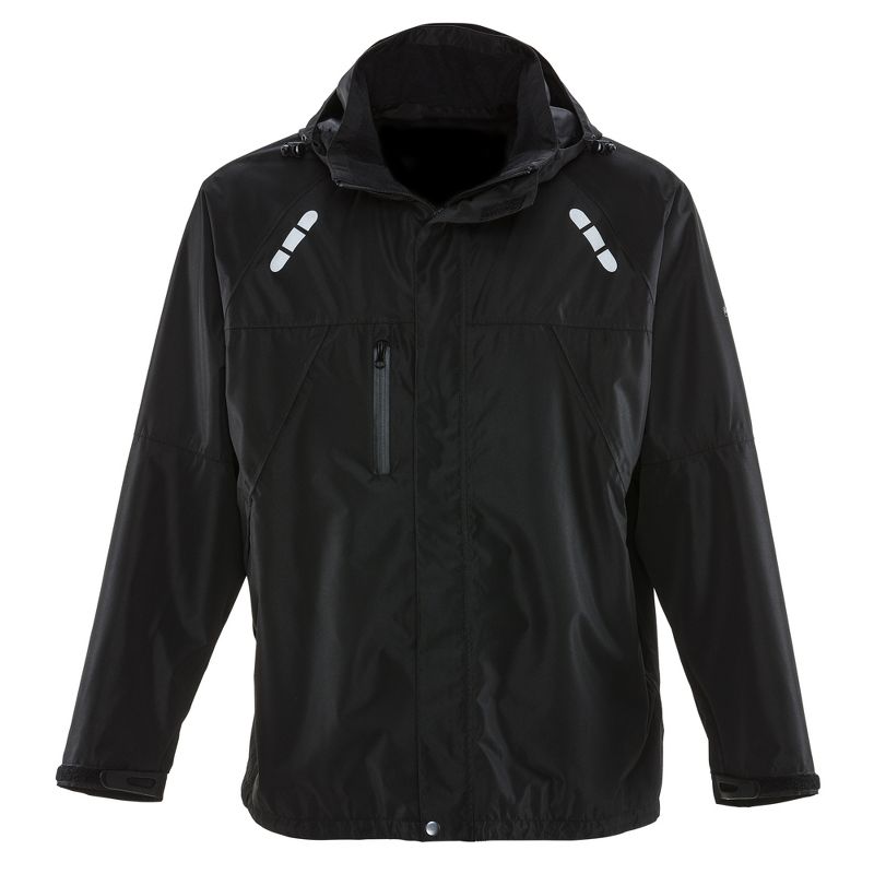 RefrigiWear Lightweight Rain Jacket - Waterproof Raincoat with Detachable Hood, 1 of 8
