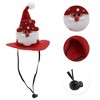 Unique Bargains Halloween Pet Holiday Headdress 5.91"x5.51" Red 1 Pc - 3 of 4