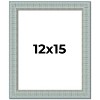 PosterPalooza | Refined Blue Picture Frame - UV Acrylic, Foam Board Backing, Hanging Hardware - 2 of 4