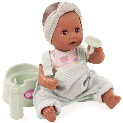 Gotz Sleepy Aquini - 13" Drink & Wet Bath Baby Girl Doll with Potty