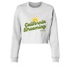 Love All Tennis Women's California Dreaming Lightweight Cropped Crew - 2 of 3