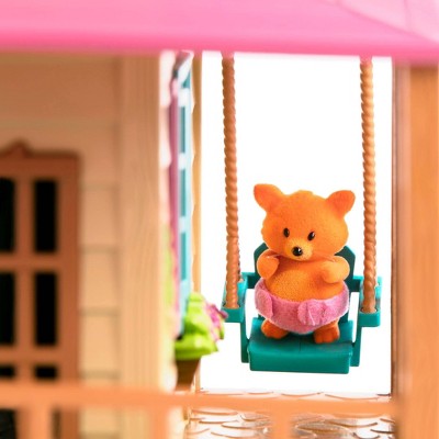 Li'l Woodzeez Toy House with Furniture 20pc - Honeysuckle Hillside Cottage, image 6 of 10 slides