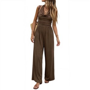 jumpsuit romper dress Lucky You Short Olive / L Wash inside out Machine wash cold with similar colors Warm Iron on wrong side No bleach Hang dry Style with Matching headwrap and/or Leather belt Black Striped Wide Leg Jumpsuit