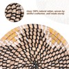 Unique Bargains Decorative Wall Art Hanging Woven Basket (7.87" - Style G) 1Pc - 2 of 4