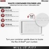 Rev-A-Shelf RV-35-LID-1 35 Quart Waste Container Trash Recycling Lid - 4 of 4